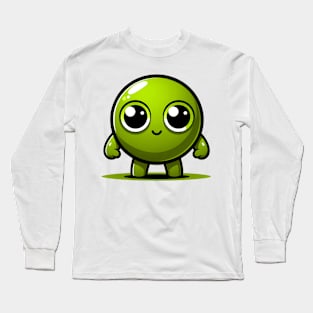 CUTE YELLOW PEA (ERVILHA AMARELA FOFA) Long Sleeve T-Shirt